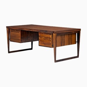 Rosewood Model 70 Desk by Kai Kristiansen for Feldballes Furniture Factory, 1960s