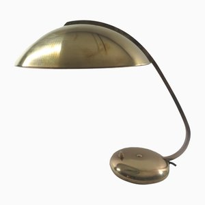 Vintage Desk Lamp in Brass by Egon Hillebrand, 1950
