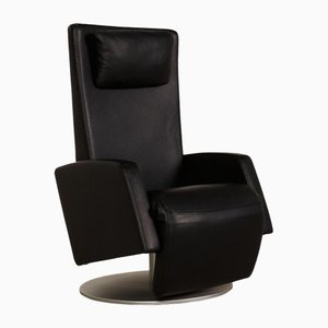 Black Leather LSE 5800 Armchair from Rolf Benz