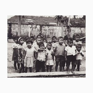 Hanna Seidel, Enfants équatoriens, Tena, 1960s, Photographie Noir et Blanc