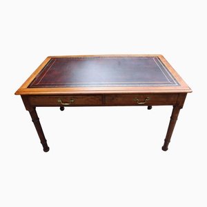 Large Antique Writing Table in Mahogany, 1800s