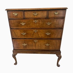 18th Century Antique Walnut Chest on Stand, 1720s
