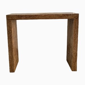 Vintage Travertine Console Table