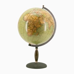 Globe Terrestre Mid-Century de Paravia, 1950s