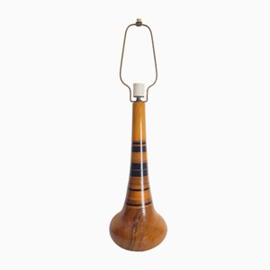 Mid-Century Rosewood and Teak Scandinavian Table Lamp, 1960s