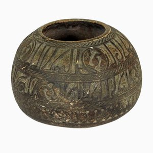 Große antike islamische Speckstein Vase oder Schale, Afghanistan / Pakistan
