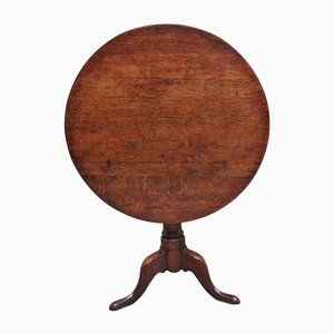 18th Century Oak Tripod Table, 1770s