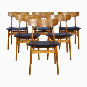 Danish Teak Dining Chairs from Farstrup Møbler, 1960s, Set of 6