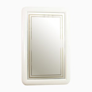 Large Gold and Wood Mirror