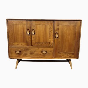 Vintage Splay Leg Sideboard attributed to Lucian Ercolani for Ercol, 1960s