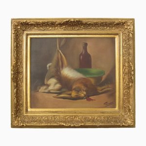 Still LIfe, 1890s, Oil on Canvas, Framed