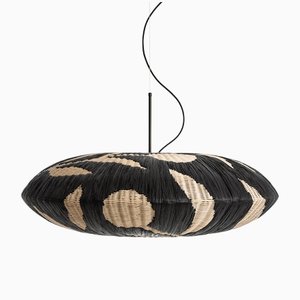 Antonym Voll verzierte Lampe von SS Osella für Bottega Intreccio