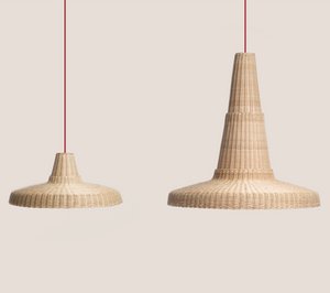 Lampe à Suspension Cocolla Mini par Maurizio Bernabei pour Bottega Inteccio