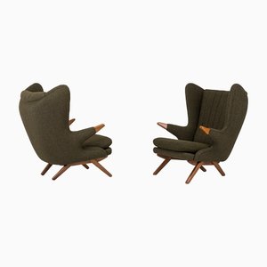 Model 91 Lounge Chairs by Svend Skipper, Denmark, 1960s, Set of 2