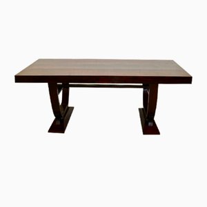 Art Deco Dining Table in Rosewood