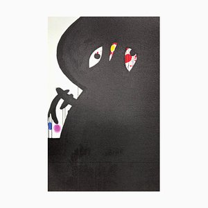 Joan Miro, Character, 1973, Lithograph