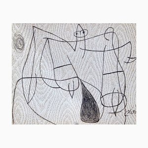 Joan Miro, Frau, 20. Jahrhundert, Lithographie