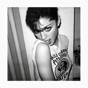 Mick Rock, Madonna, 1980, Estate Fotografie Druck