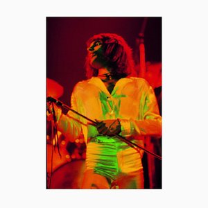 Mick Rock, Freddie Mercury on Stage, 1974, Estate Impression photo