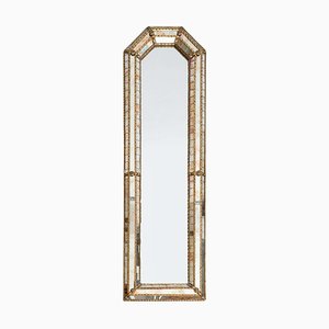 Mid-Century Modern Handcrafted Mirror, Spain, 1980s