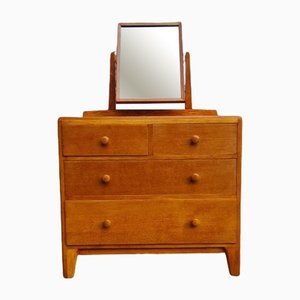 Vintage Military Chest of Drawers with Mirror, 1960s