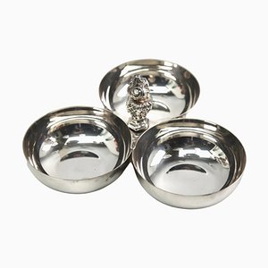 Silver Plated Aperitif Set from Christofle Valet, 1960
