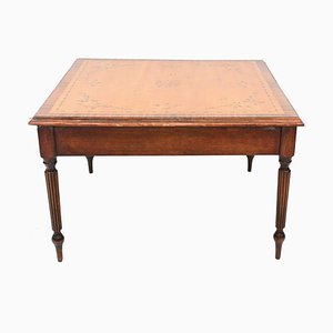 Table Basse Regency en Bois de Satin Peint