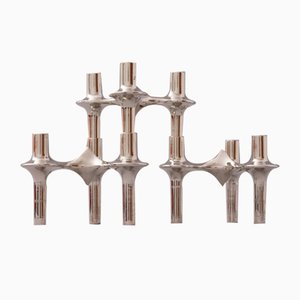 Candleholders by Fritz Nagel for Quist / BMF, Set of 3