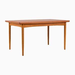 Large Mid-Century Danish Extension Dining Table in Teak from Skovby, 1960s