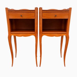 Louis XV Style Bedside Tables, 1950s, Set of 2