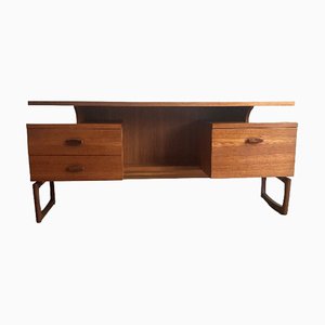 Floating Top Media Unit Desk by E-Gomme for G-Plan, 1960s