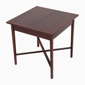 Tavolo quadrato in legno, anni '40