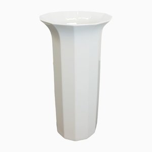 Vaso da terra in porcellana di Tapio Wirkkala per Rosenthal Polygon Studio Line, Germania, anni '80