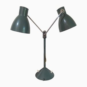Art Deco 2-Light Table Lamp