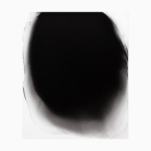 Dasha Buben, Control Attempt #20. Personal Black, 2021, Oil on Canvas