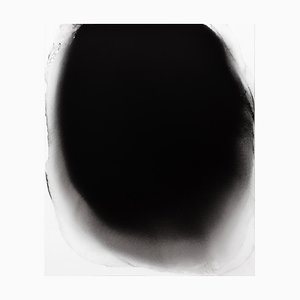 Dasha Buben, Tentative de Contrôle # 20. Personal Black, 2021, Huile sur Toile