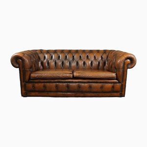 Leather Chesterfield 2 or 3-Seater Sofa