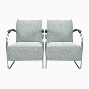 Bauhaus Cantilever Chairs by Mart Stam & Marcel Breuer for Mücke, 1935, Set of 2