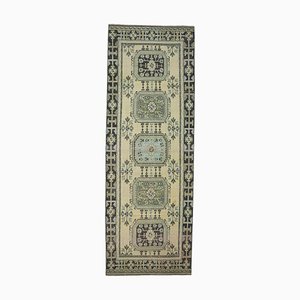 Turkish Handmade Colorful Farmhouse Runner Rug