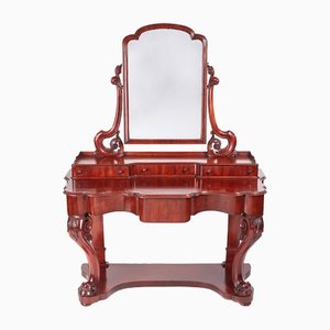 Victorian Mahogany Dressing Table, 1860
