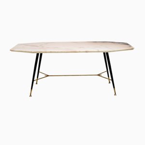 Mid-Century Modern Coffee Table in Onyx and Otto, Italy, 1950s