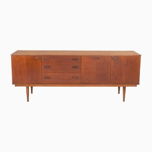 Long Teak Sideboard attributed to Nathan, 1970s