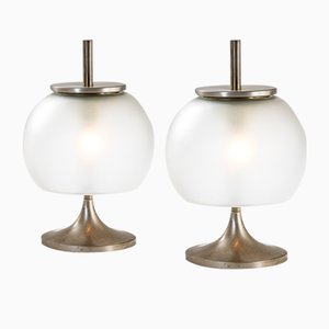 Model Chi Table Lamps by Emma Gismondi Schweinberger for Artemide, 1960s, Set of 2