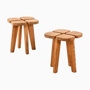 Set of Model Apila Stool by Lisa Johansson-Pape attributed to Stockmann Oy, 1970s