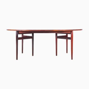Scandinavian Rio Rosewood Dining Table attributed to Arne Vodder for Sibast