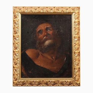 After Guido Reni, San Pietro Penitente, siglo XVII, óleo sobre lienzo, enmarcado