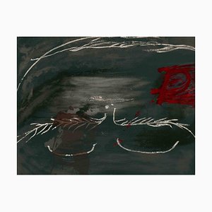 Antoni Tàpies, Homage to Picasso, Original Lithographie, 1973