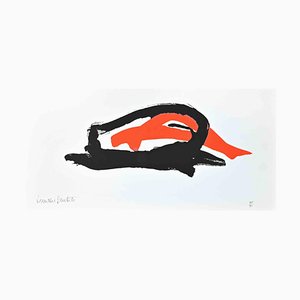 Simone Gentile, Abstract Composition, Original Lithograph, 1980s