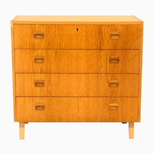 Oak Chest of Drawers, Sweden, 1960