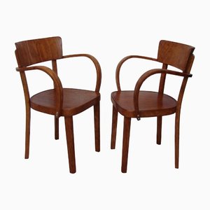 Vintage Armchairs from Thonet, 1940s, Set of 2